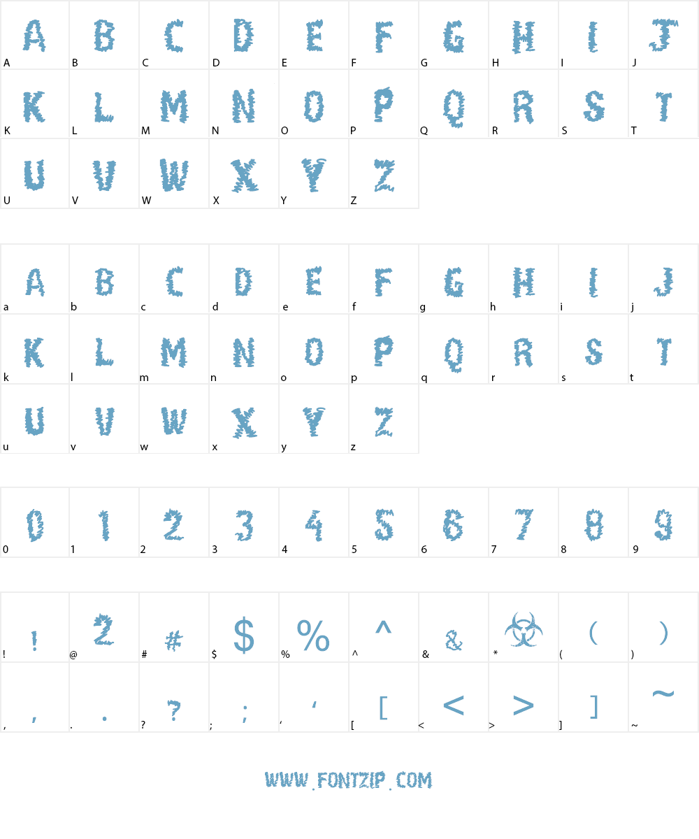 Paul Loving Font Character